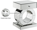 Jocelyn - End Table - Silver