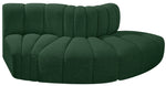 Arc - Boucle Fabric 3 Piece Modular Sofa