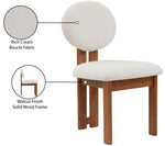 Napa - Dining Chair With Brown Legs (Set of 2)