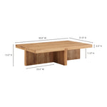 Folke - Rectangular Coffee Table - Natural