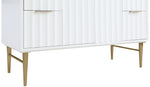 Modernist - Bathroom Vanity With Gold Legs
