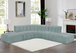 Arc - Faux Leather 6 Piece Corner Modular Sofa