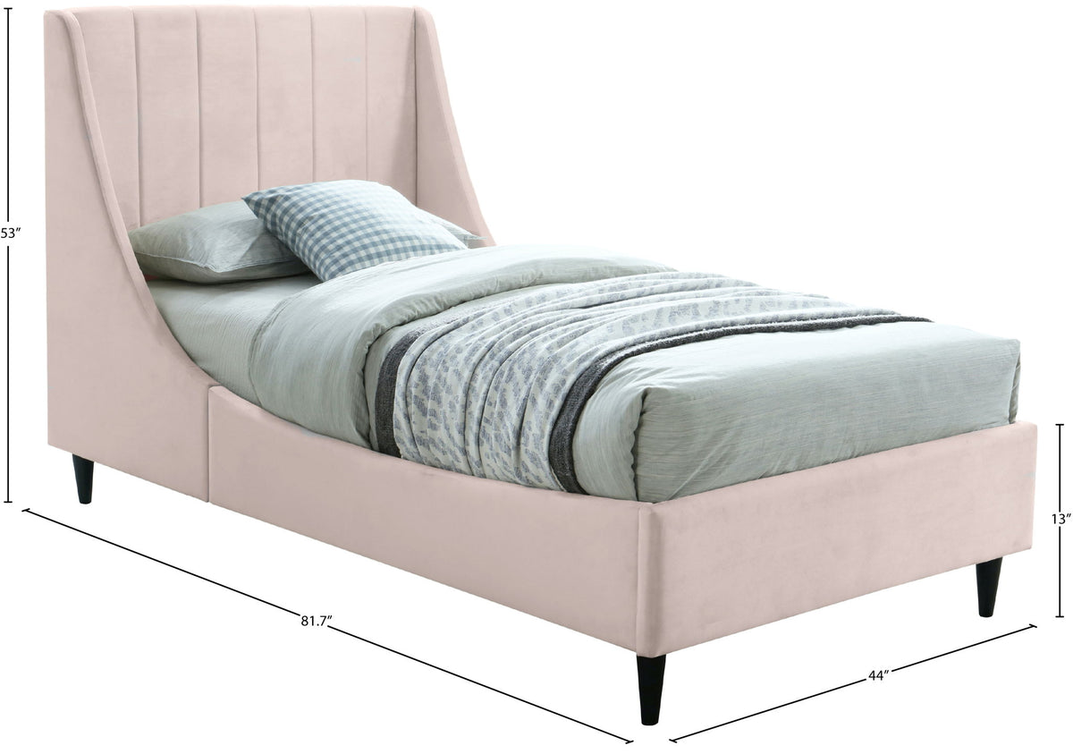 Eva - Velvet Bed