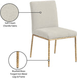 Reeves - Dining Side Chair (Set of 2) - Gold Base