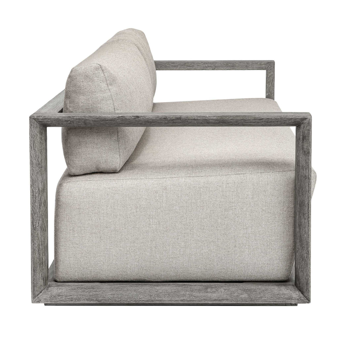 Remsen - Outdoor Sofa - Weathered Gray / Dove
