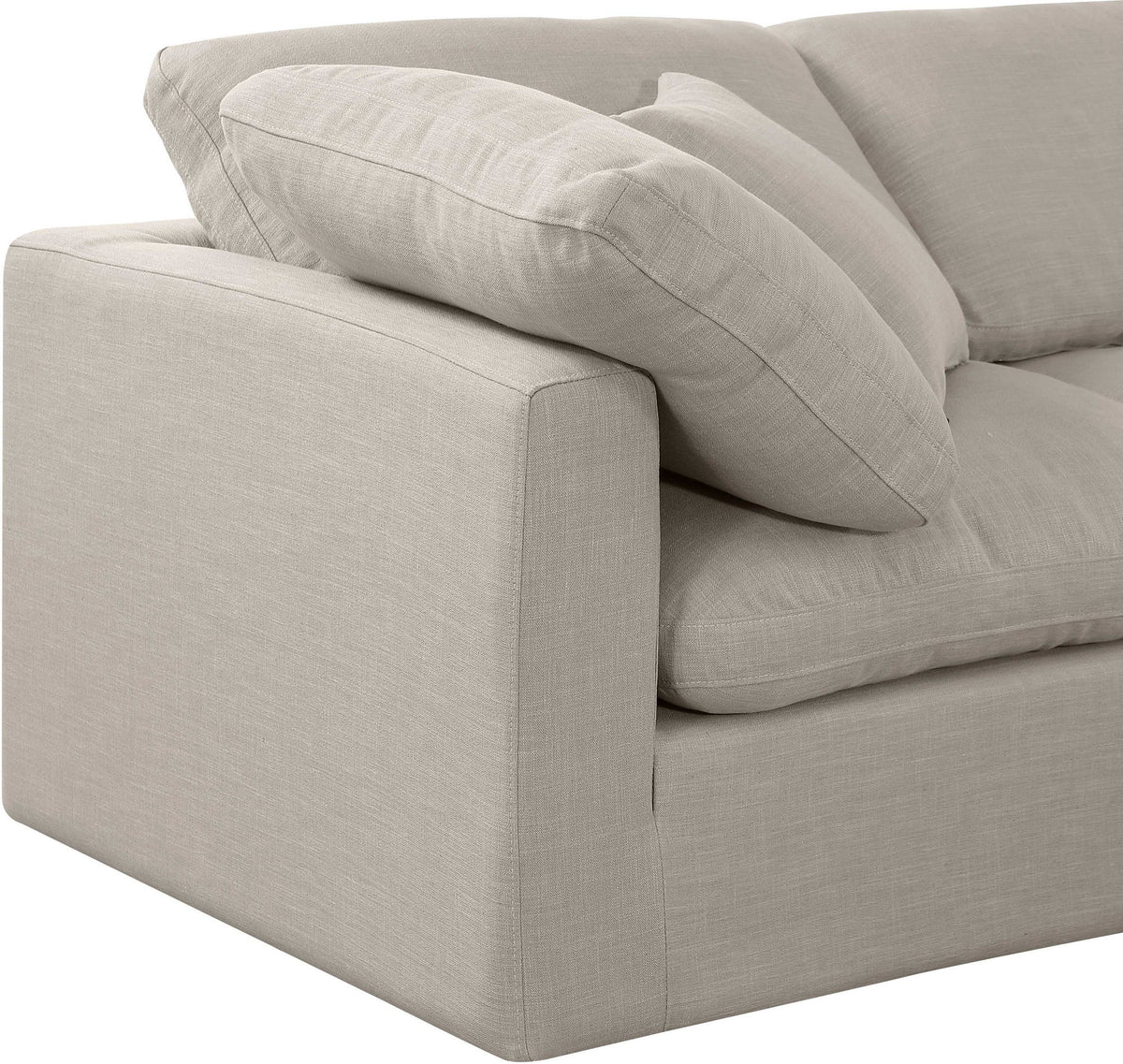 Indulge - Linen 3 Seat Modular Sofa