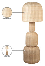 Harvest - Rattan Floor Lamp