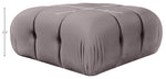 Orin - Velvet Performance Fabric Upholstered Modular Ottoman