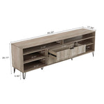 Manhattan Dumbo - Fluted TV Stand