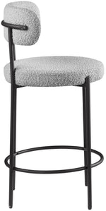 Beacon - Boucle Fabric Stool (Set of 2)