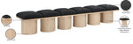 Pavilion - 6 Piece Modular Bench With Natural Base
