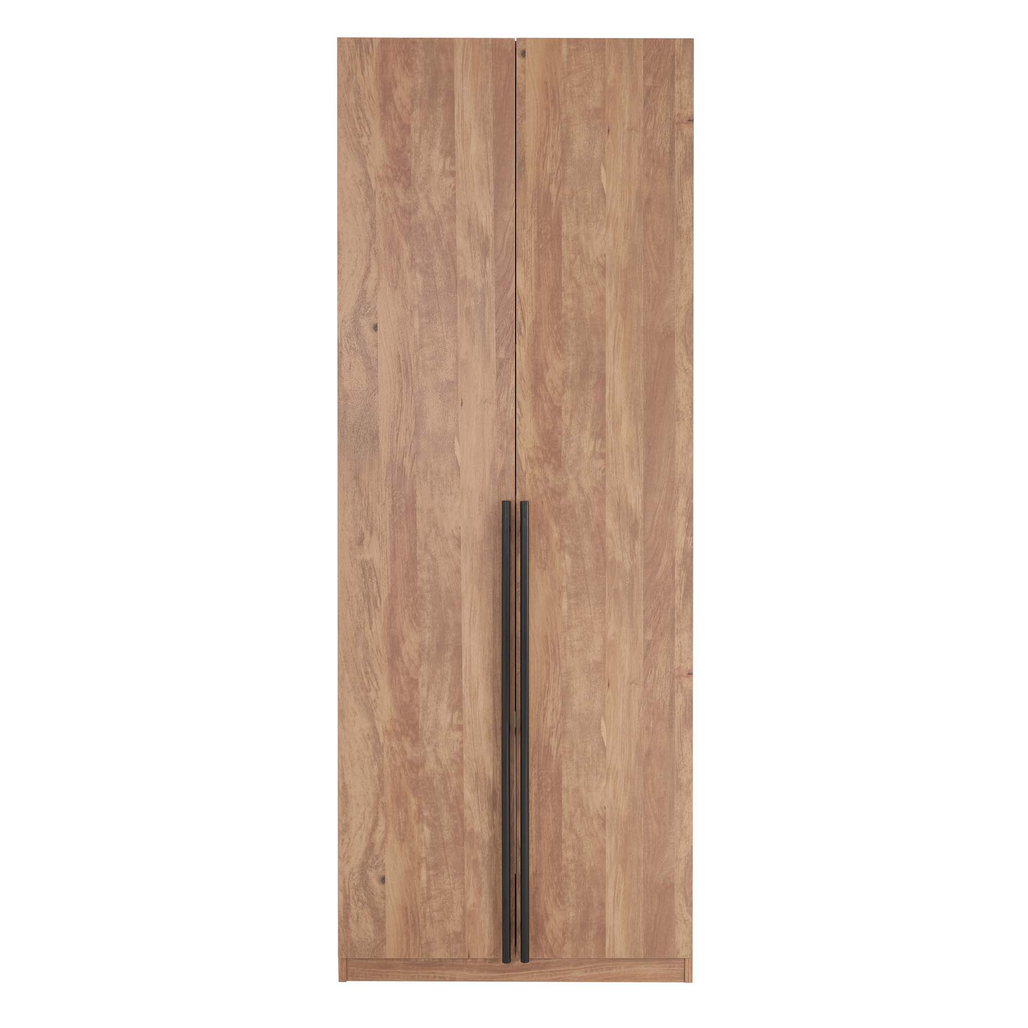 Manhattan Lee - Wardrobe Closet With Hanging Rod And Shoe Shelves