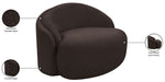 Caspian - Chenille Fabric Upholstered Chair