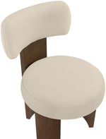 Atelier - Vegan Leather Upholstered Dining Chair (Set of 2) - Painted Brown Frame
