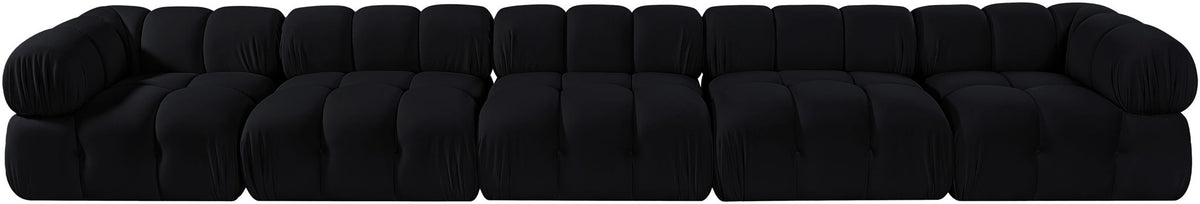 Orin - Fabric Velvet 5 Piece Modular Sofa