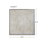 Mesmerize - Abstract Art - Pearl Silver