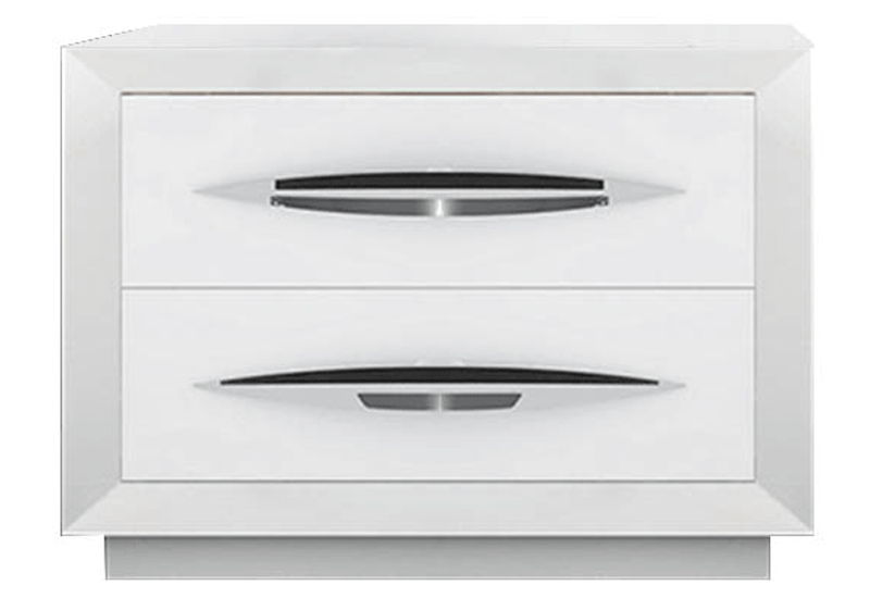 Carmen - Nightstand Low - White