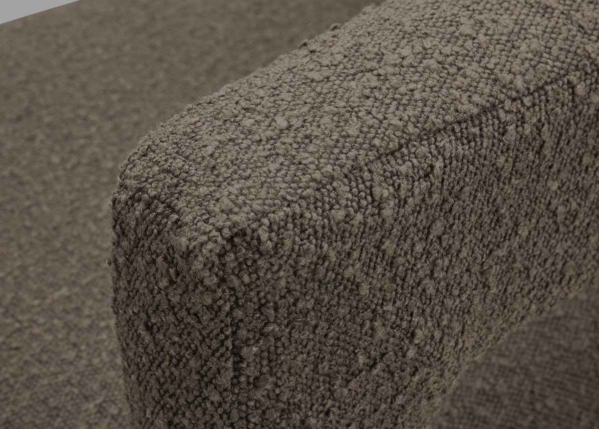 Athena - Boucle Fabric Bench