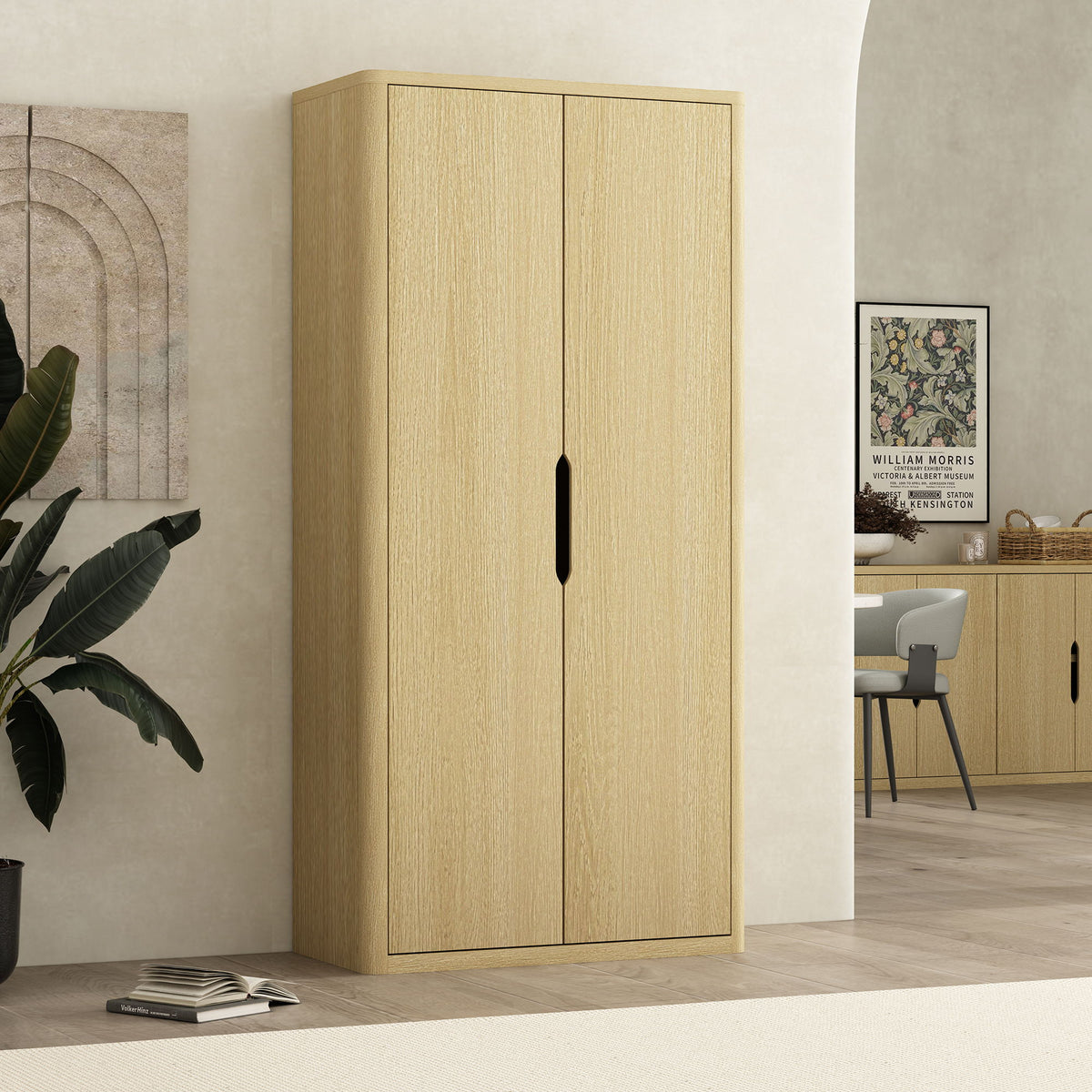 Manhattan Rivington - Bookcase Cabinet With 2 Doors