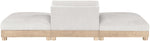 Turin - Chenille Fabric Upholstered Modular Sectional - White