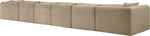 Shaggy - Fabric 6 Piece Modular Sectional With Chaise