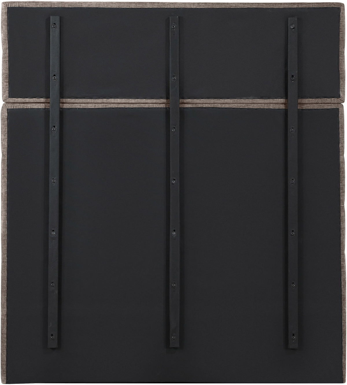 Adam - Chenille Fabric Bed With 70.5" Headboard