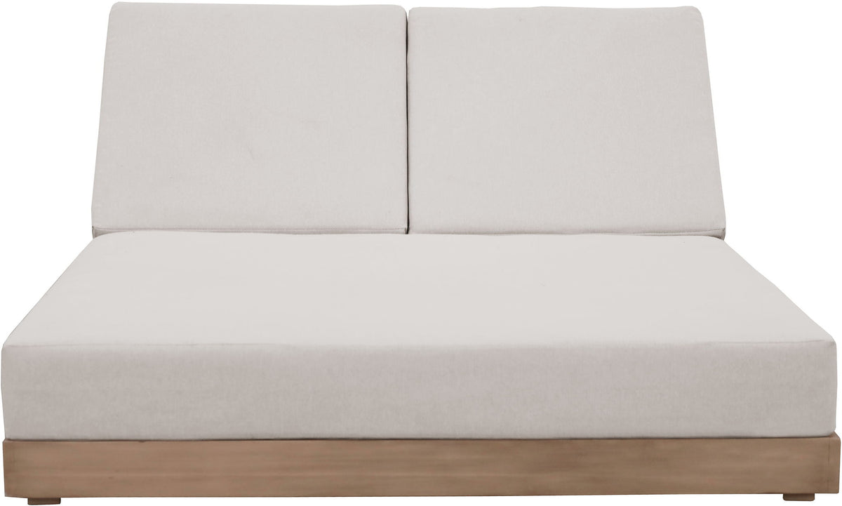 Solace - Olefin Performance Fabric Outdoor Patio Double Lounge Chair