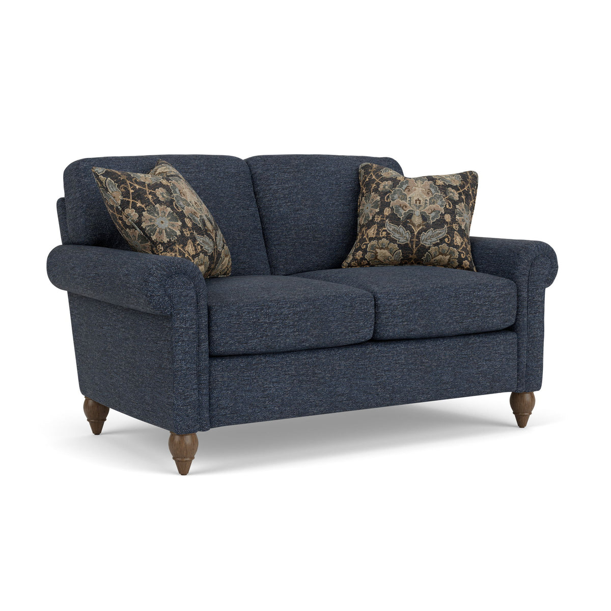 Moxy - Fabric Loveseat With Rolled Arms