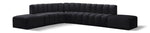 Arc - Velvet 7 Piece Corner Modular Sofa