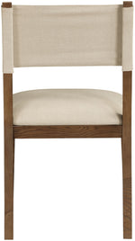 Avon - Linen Textured Performance Fabric Upholstered Dining Side Chair (Set of 2)