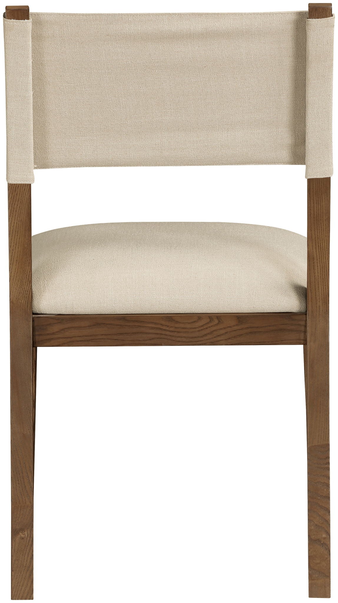 Avon - Linen Textured Performance Fabric Upholstered Dining Side Chair (Set of 2)