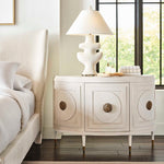 Frosted Leaf - Table Lamp - White
