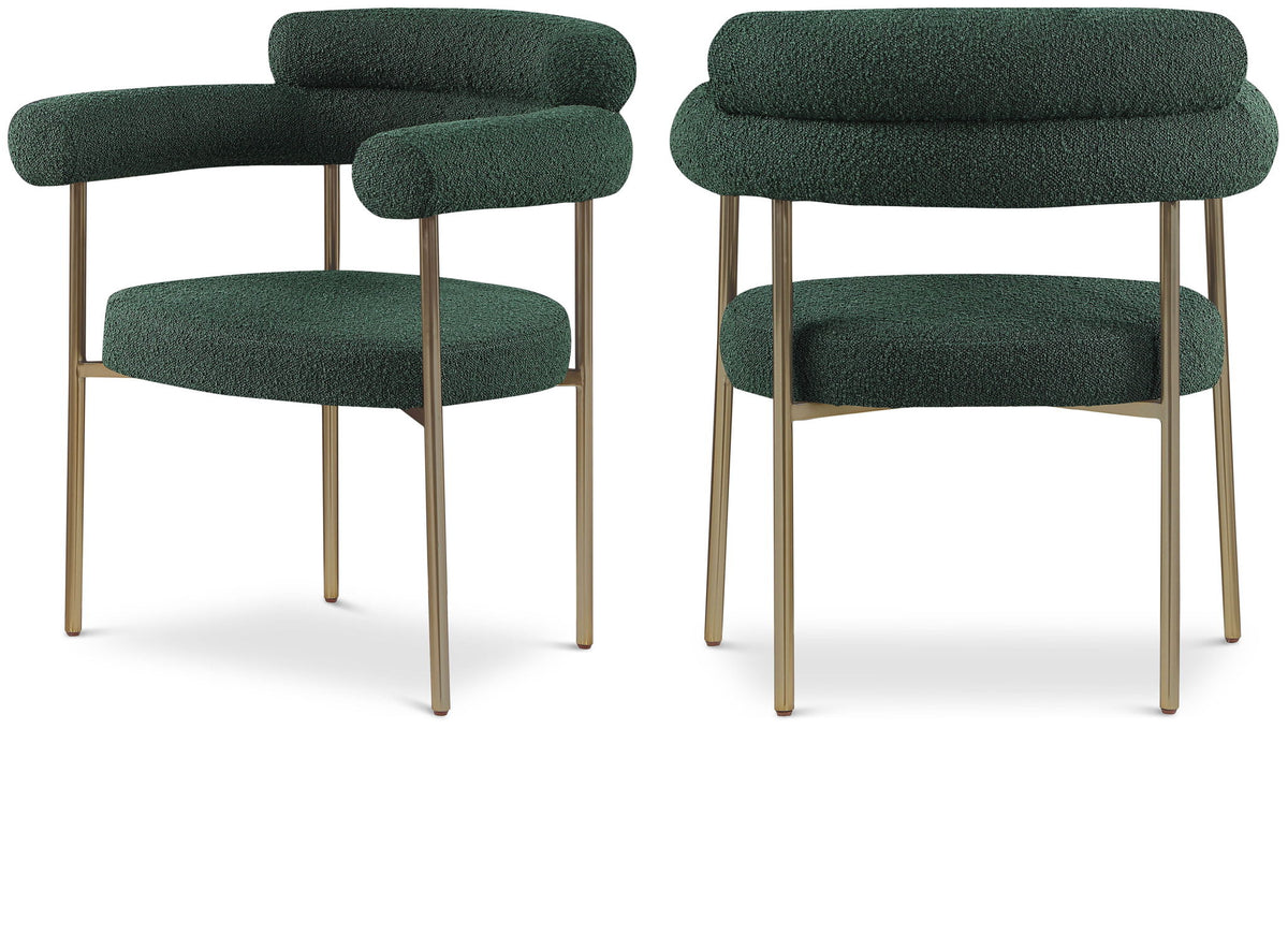 Blake - Boucle Fabric Dining Chair (Set of 2)