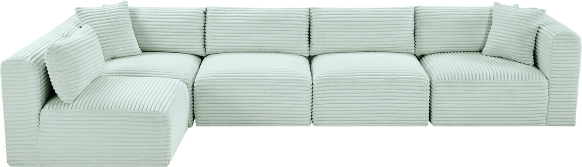 Shaggy - 5 Piece Modular Sectional