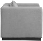 Alfie - Linen Textured Fabic Chair