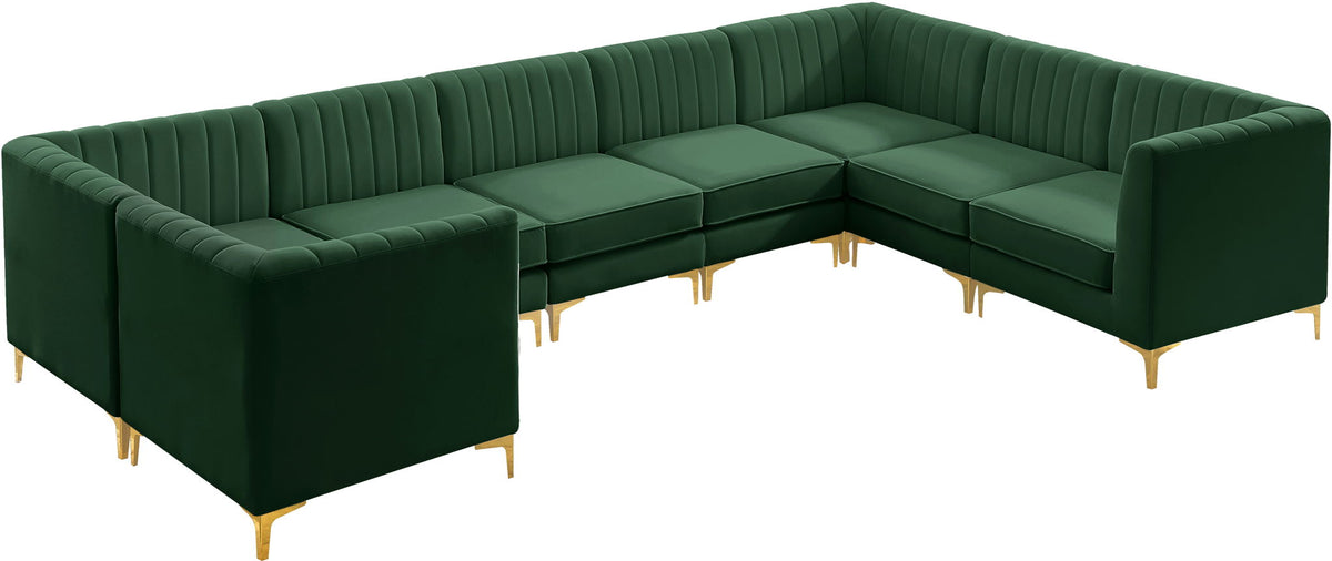 Alina - 8 Piece Modular U-Shaped Sectional