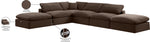 Comfy - 6 Piece Velvet Modular Sectional