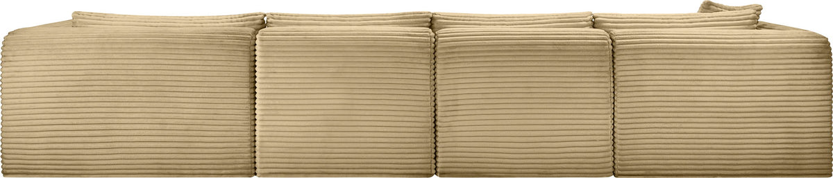 Shaggy - 4 Piece Modular Sectional