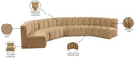 Arc - Velvet 7 Piece U-Shaped Modular Sofa