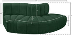 Arc - Boucle Fabric 3 Piece Modular Sofa