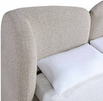 Elowen - Chenille Fabric Upholstered Bed