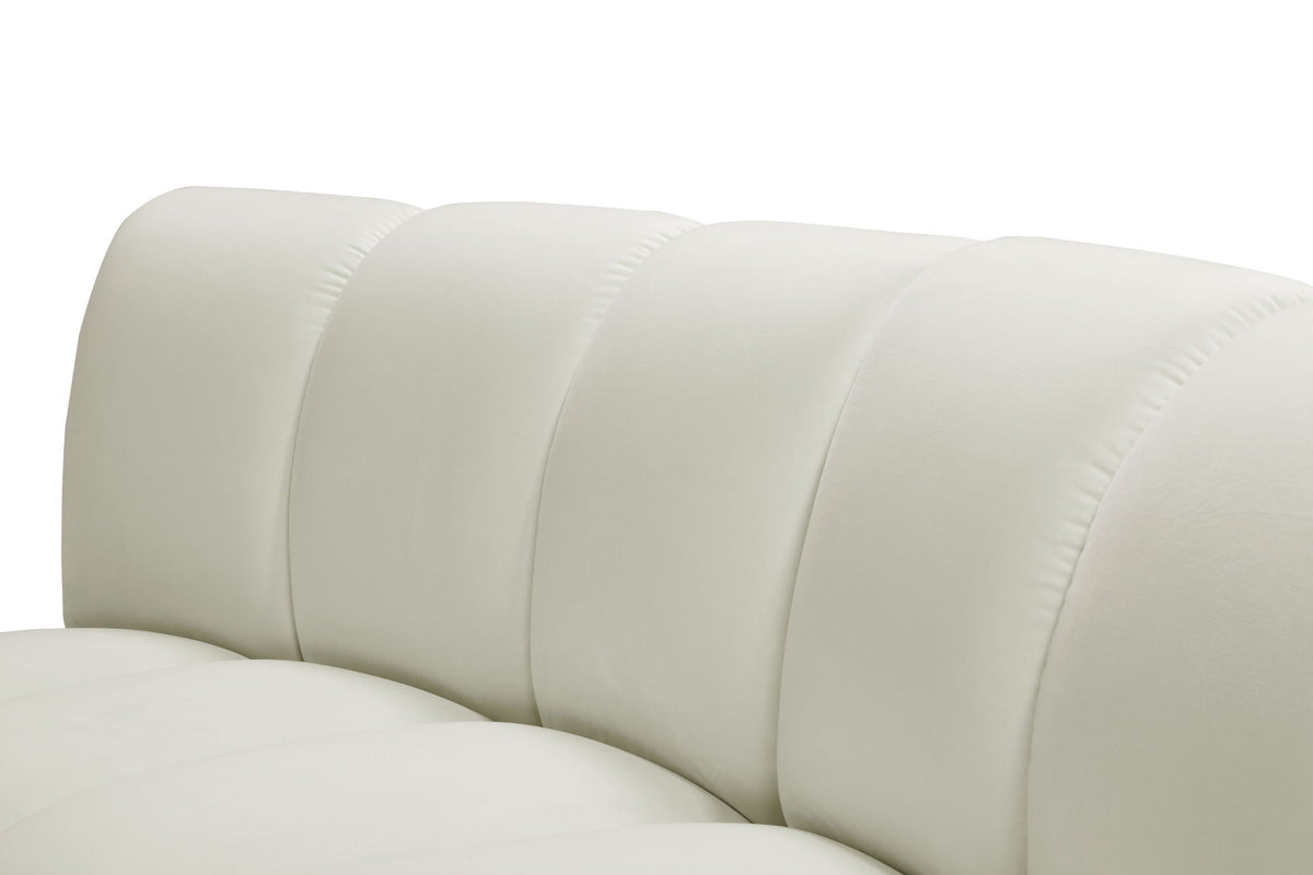 Infinity - 2 Piece Velvet Modular Sectional