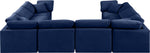 Indulge - Velvet 8 Piece Modular Sectional