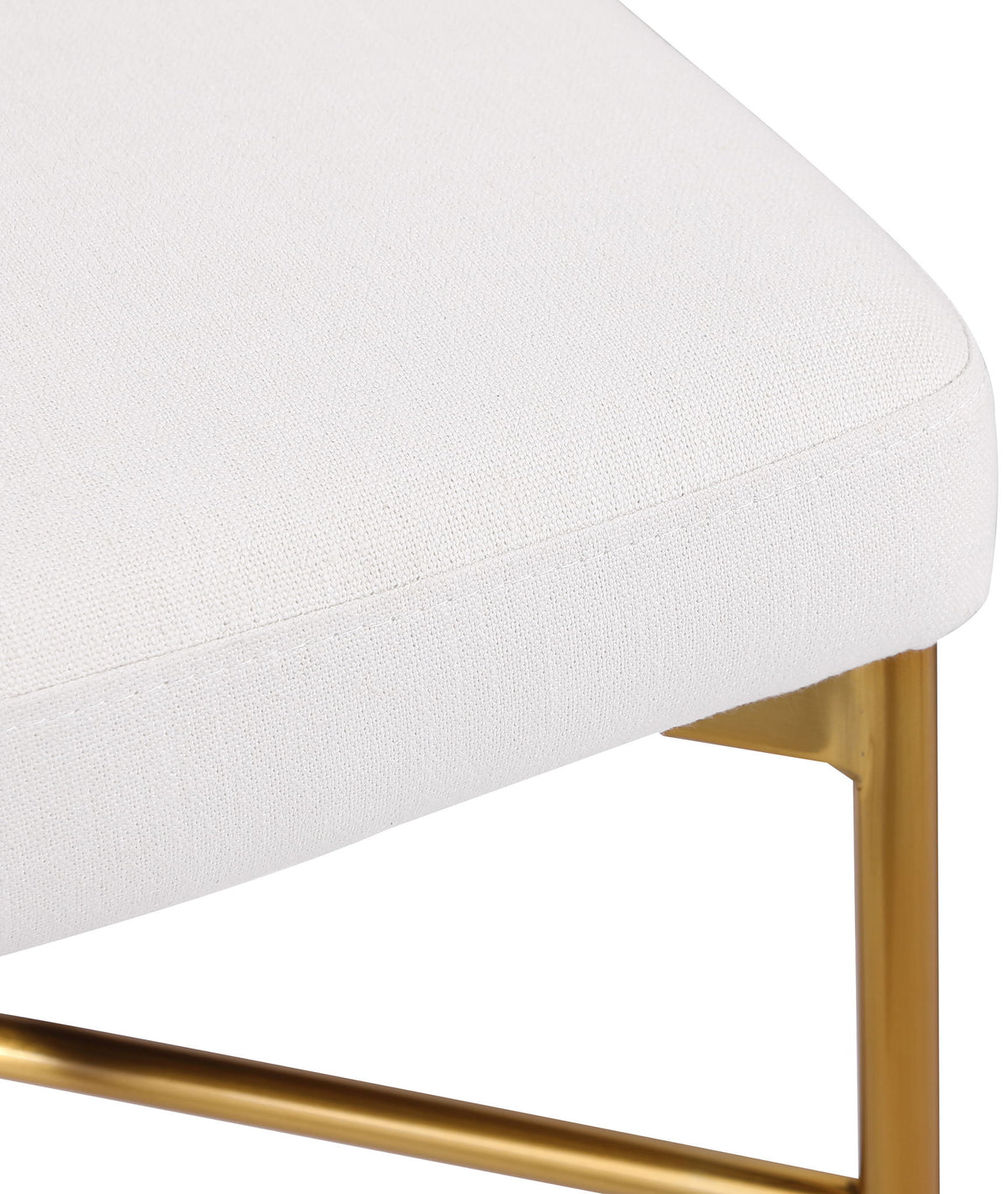 Rivage - Durable Stool With Gold Frame (Set of 2)