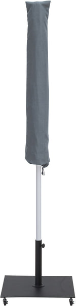 Amalfi - Aluminum Patio Umbrella - Black Base / White Pole