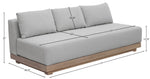 Solace - Olefin Performance Fabric Outdoor Patio Modular Sofa