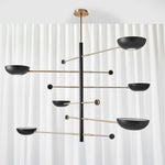 Swinger - 6 Light Pendant - Black