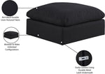 Comfy - Linen Ottoman