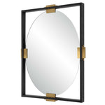 Clutch - Mirror - Black / Brass / Gold