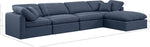 Indulge - Linen 5 Piece Modular Sectional With Chaise
